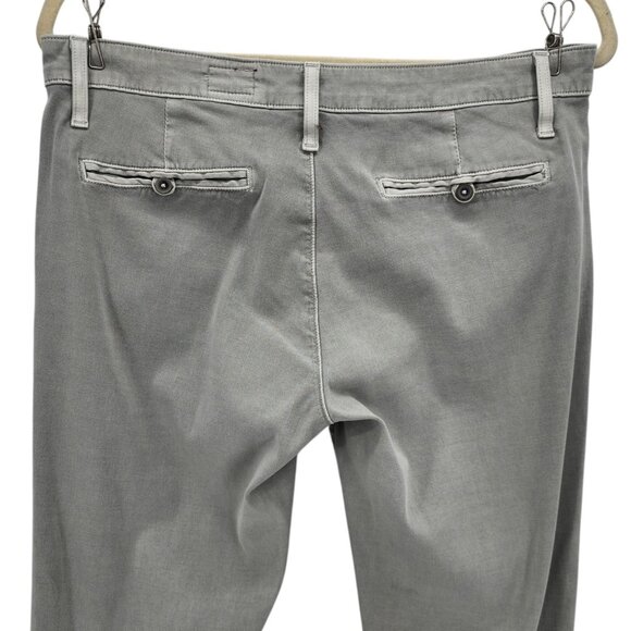 AG Adriano Goldschmied Womens 27 Pants The Tristan Tailored Trouser Gray Slim - Picture 4 of 10